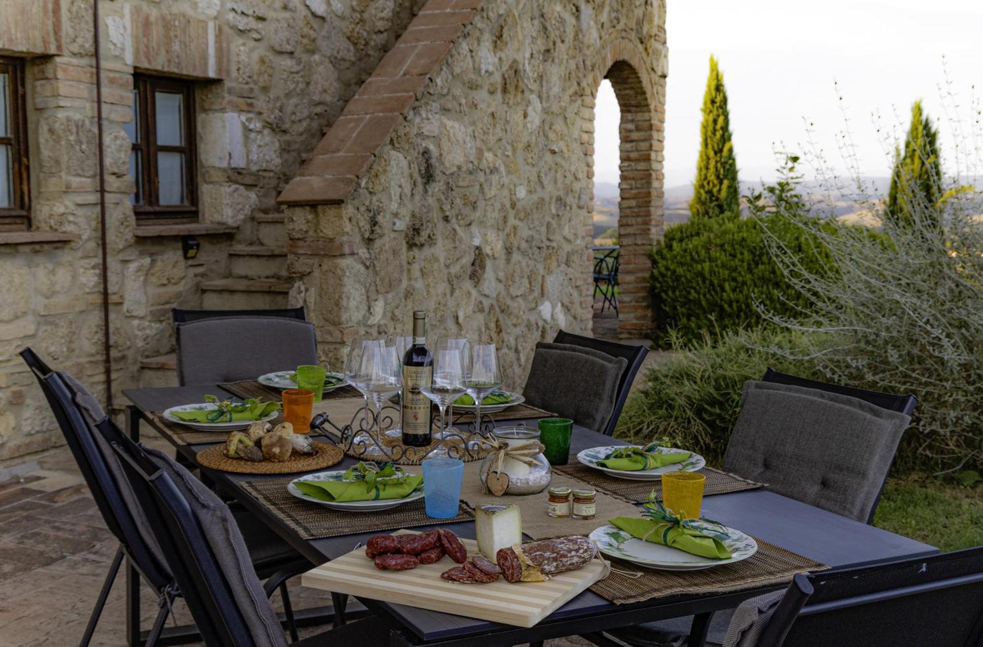 Relax Palazzo Monaci Lägenhet Asciano Exteriör bild